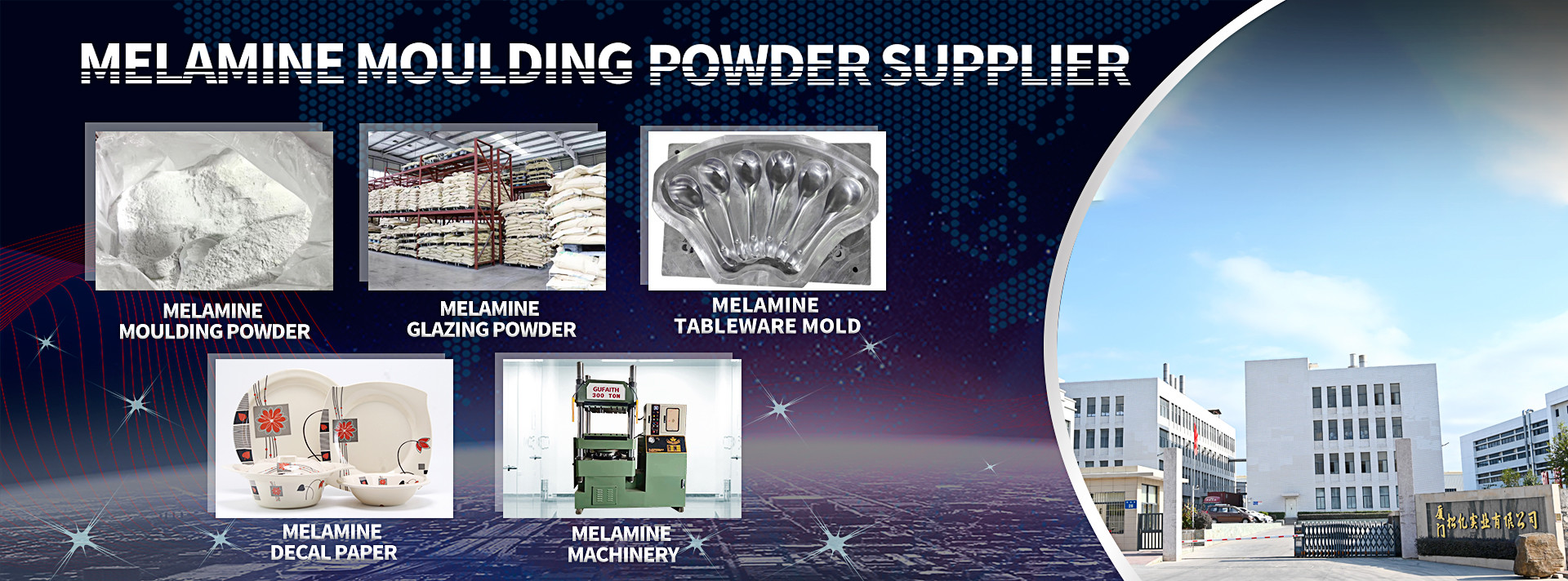 Qualität Melamin-Rohstoff Fabrik