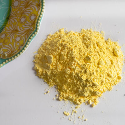 SHUANGYAN Gelb Urea Formaldehyd Verbundpulver 100% Melamin auf Platten aufgetragen 20 kg/Kraftpapierbeutel