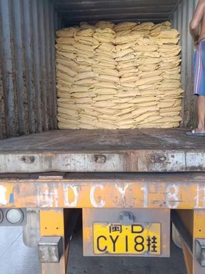 pulverisieren reines Melamin 700-1000kg/M3 Paket C3H6N6 25kg/Bag