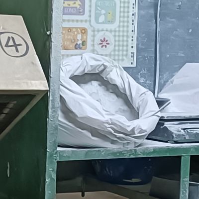 Weißer Crystal Melamine Glazing Powder Chemical-Grad für nachgemachtes Porzellan