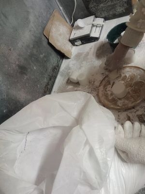 Pulver des UC1P-Melamin-Rohstoff-geruchloses Melamin-108-78-1