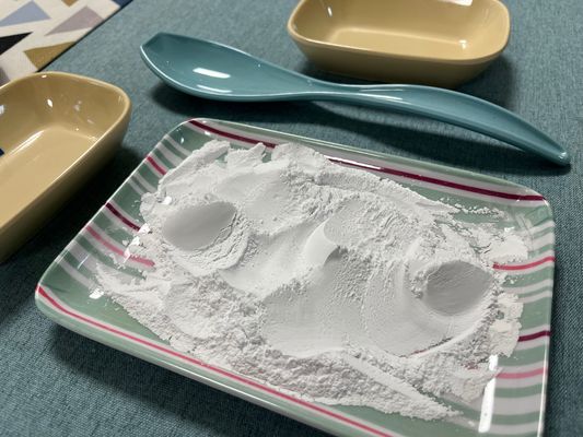 Weißes Melamin-Rohstoff-Essgeschirr-Melamin-glasierendes Pulver