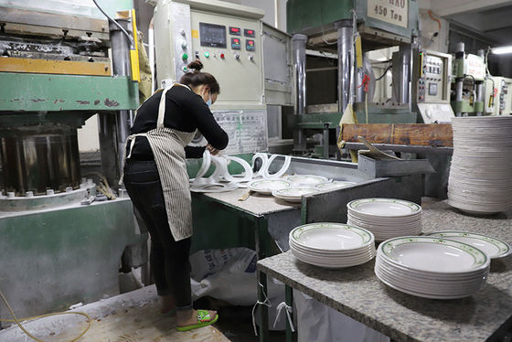 Nicht giftiges 100% weißes Melamin-glasierendes Pulver 10Kg/Bag für Melamin-Essgeschirr