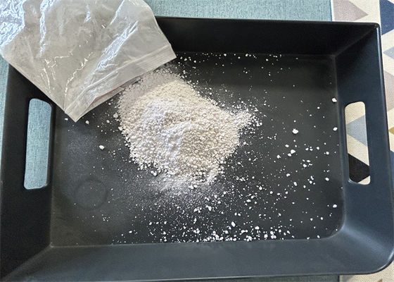 990,9% Reinheit Melamin Rohstoff Glaspulver ungiftig 25 kg / Beutel Cyanuramid