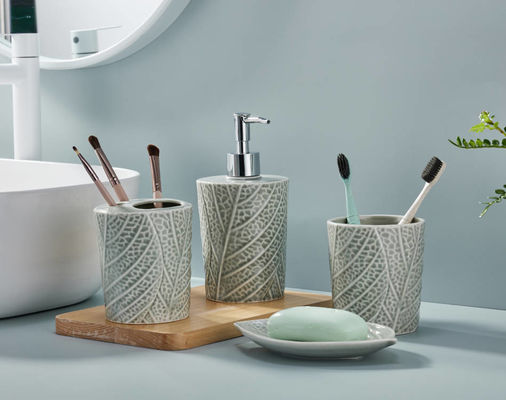 Dauerhafte Badezimmerzähler 4pcs Handpumpe Seife Dispenser