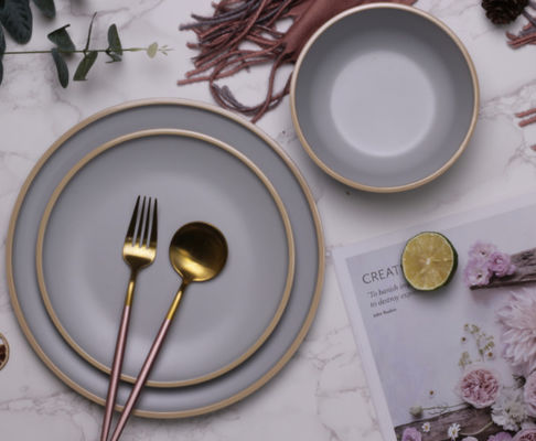 Camping Melamine Teller und Schüsseln 12 Stück