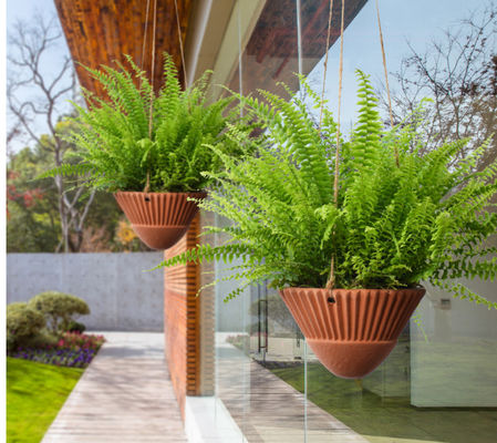 Hängende Vasen aus landwirtschaftlicher Töpferwaren, die nicht zerbrechen