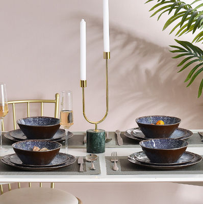 Gufaith 12 Stück Melamin-Tischgeschirr für die Party