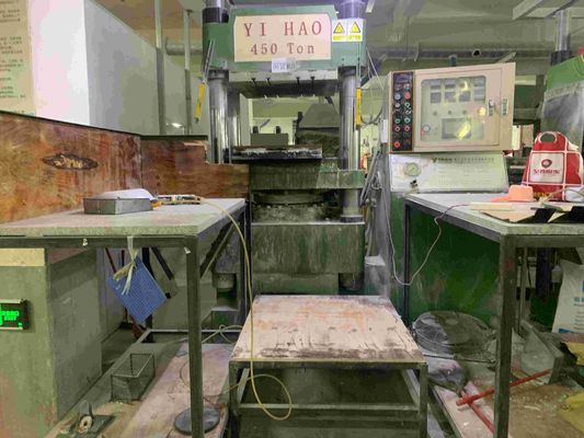 Melamine Druckformmaschine mit Vorwärmer für Tischgeschirr