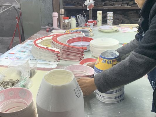 Melamine-Decal-Papier für Tafelgeschirr unterschiedlicher Form