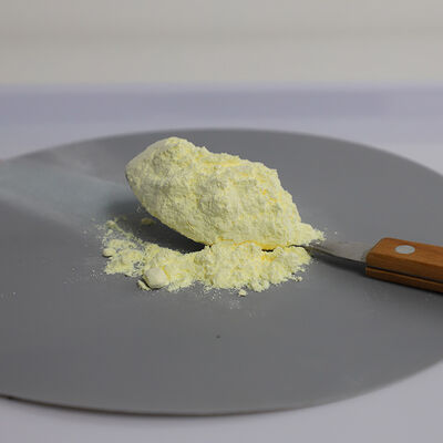 SHUANGYAN Hellgelb Pulver Reines Melaminpulver Nicht toxisch Ideal für industrielle Anwendungen einschließlich der Herstellung von Harz und Kunststoffen