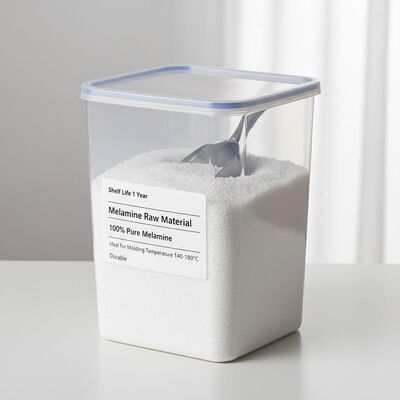 Haltbarkeit 1 Jahr Melamin Rohstoff 100 Prozent Melamin Ideal für das Formen Temperatur 140-180 Grad Celsius Langlebig