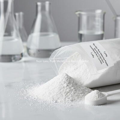 Nicht toxisches reines Melaminpulver Molekülformel C3H6N6 Wesentlicher Rohstoff für die Synthese von Melaminformaldehydharz