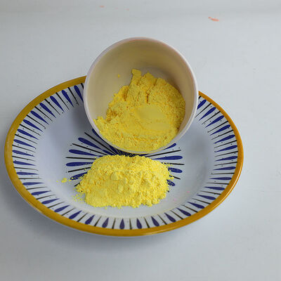 SONYEE Gelb 100% Melamin 25 kg Rohstoff geeignet für die Herstellung von glänzendem Tischgeschirr und eine konstante Melamin-Rohstoffversorgung