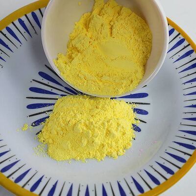 SONYEE Gelb 100% Melamin 25 kg Rohstoff geeignet für die Herstellung von glänzendem Tischgeschirr und eine konstante Melamin-Rohstoffversorgung