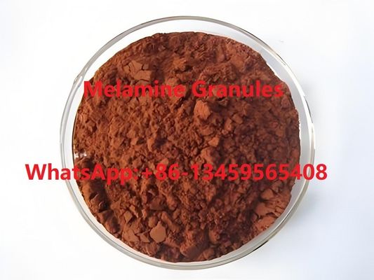Chemiehersteller Niedrigpreis Braunes Pulver Melamin Chemiehersteller CAS 108-78-1 für die Industrie